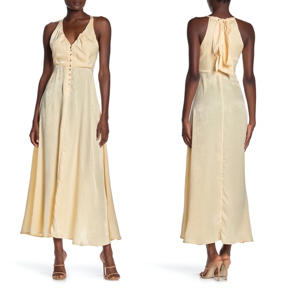 free people satin dress